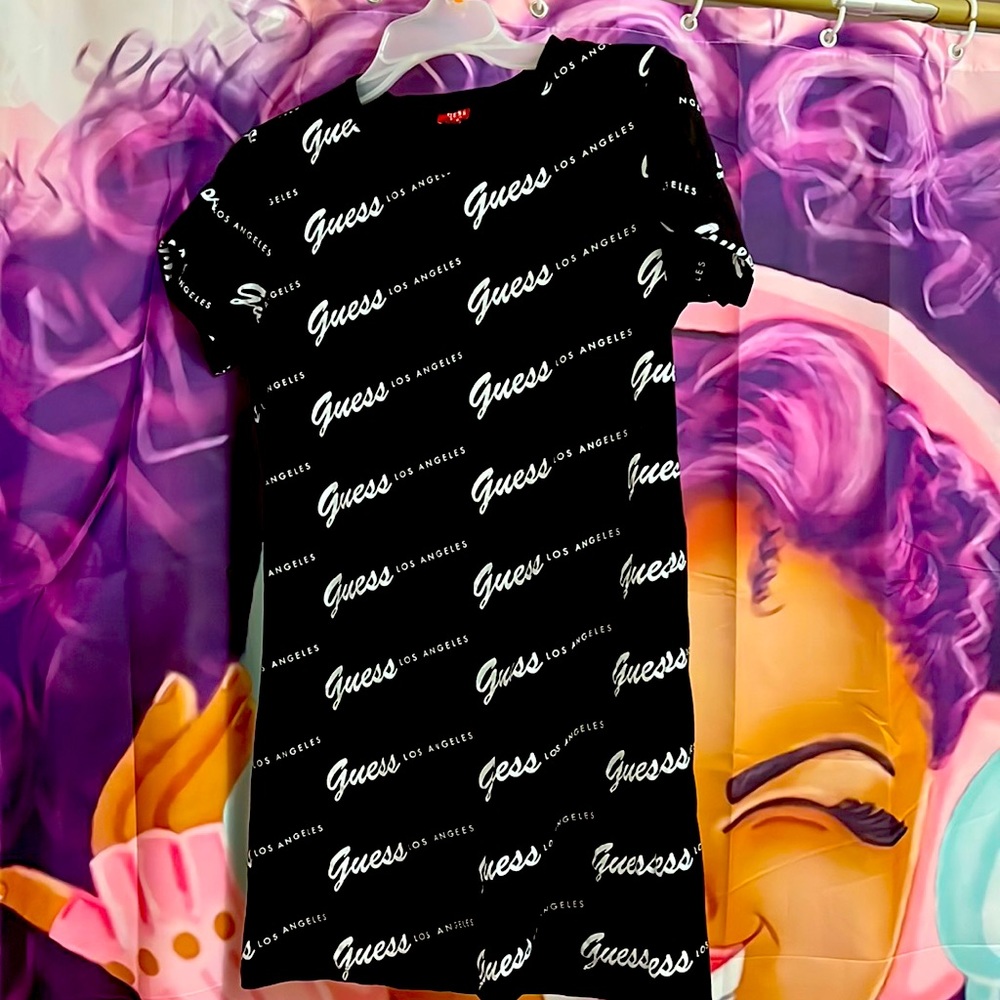 A small black Guess dress.